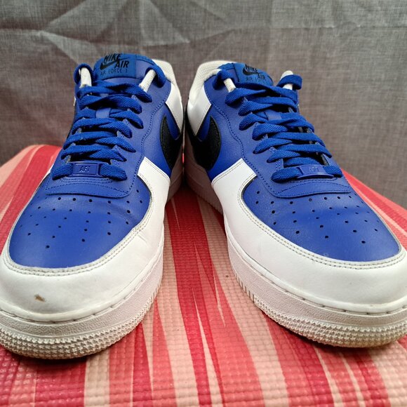 %Nike By You ID Air Force 1 One CT7875-994 Men\'s Size 11.5 Blue White - A2 main image 12